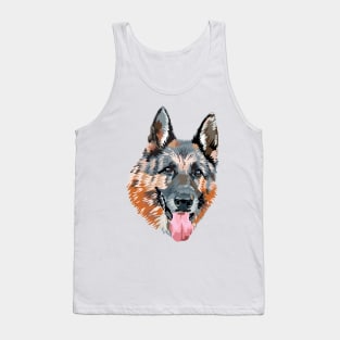 Otto the German Shepherd Tank Top